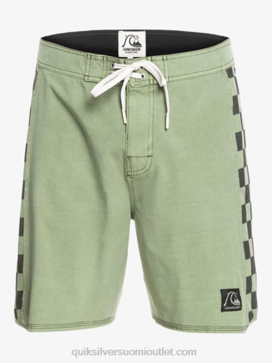 Quiksilver D6JJ1672 miehet timjami hamppustretch alkuperäinen kaari pesty 18 boardshortsit