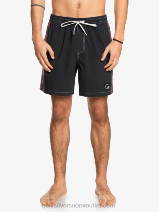 Quiksilver D6JJ1675 miehet asfaltti hamppustretch alkuperäinen kaari 17 volleya