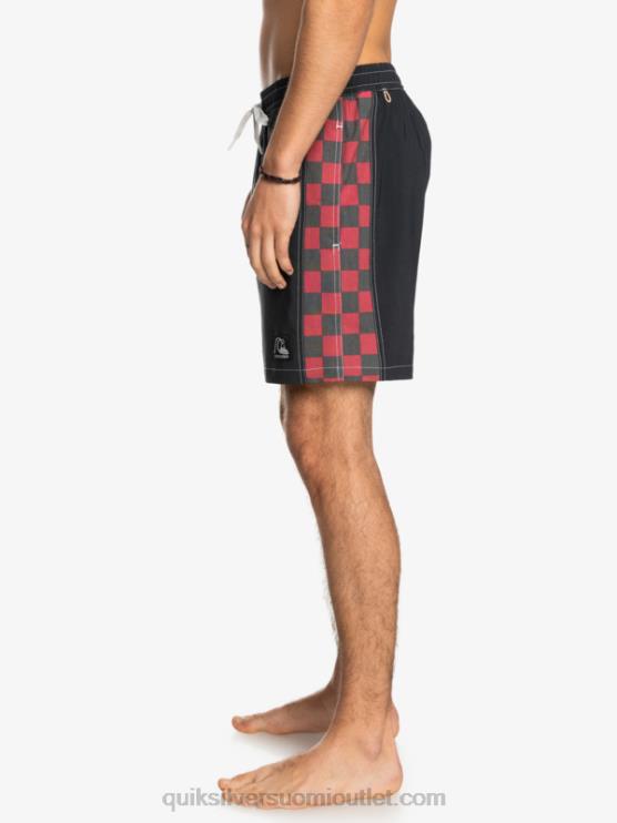 Quiksilver D6JJ1675 miehet asfaltti hamppustretch alkuperäinen kaari 17 volleya