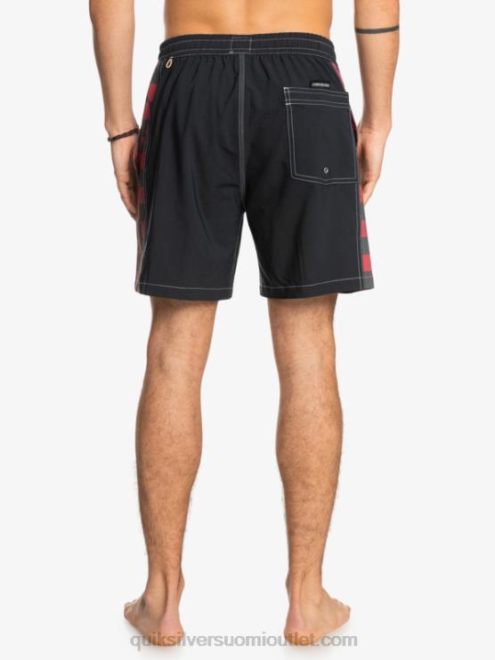 Quiksilver D6JJ1675 miehet asfaltti hamppustretch alkuperäinen kaari 17 volleya