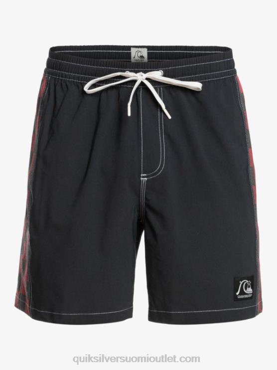 Quiksilver D6JJ1675 miehet asfaltti hamppustretch alkuperäinen kaari 17 volleya