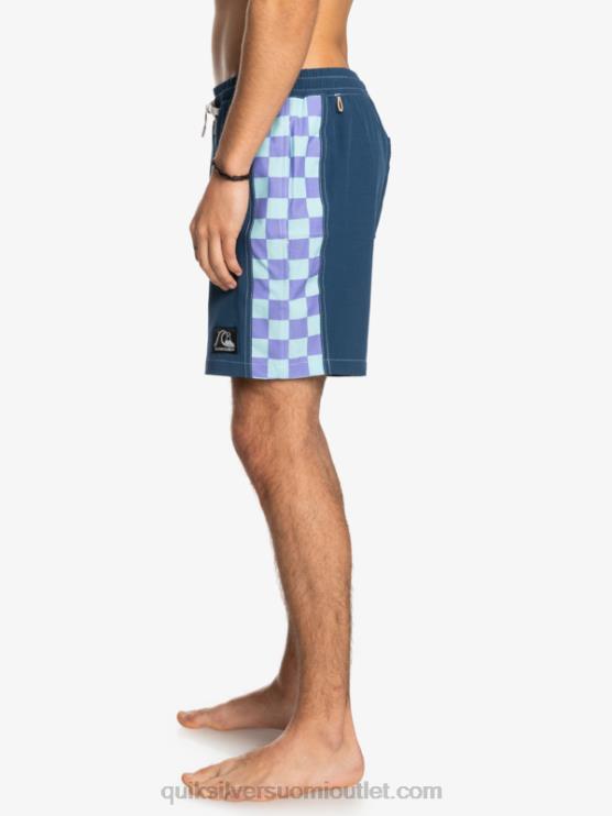 Quiksilver D6JJ1676 miehet merkki sininen hamppustretch alkuperäinen kaari 17 volleya