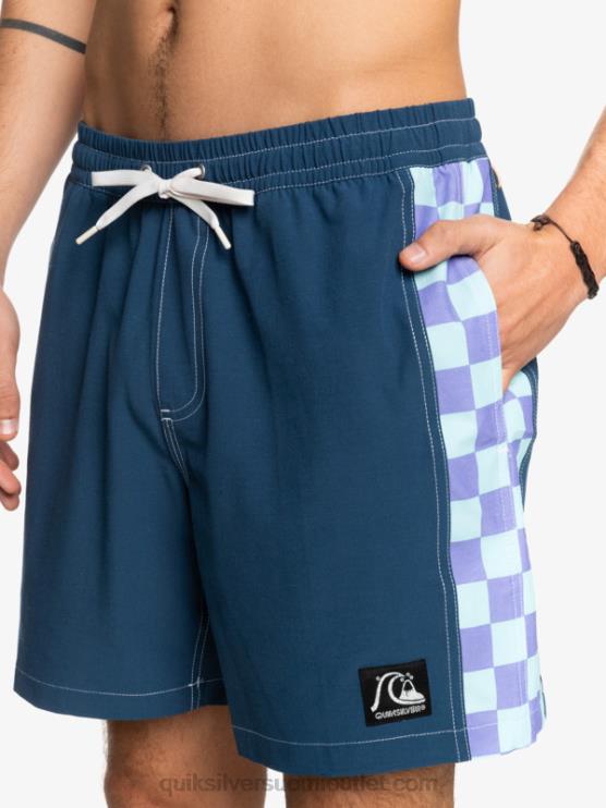 Quiksilver D6JJ1676 miehet merkki sininen hamppustretch alkuperäinen kaari 17 volleya