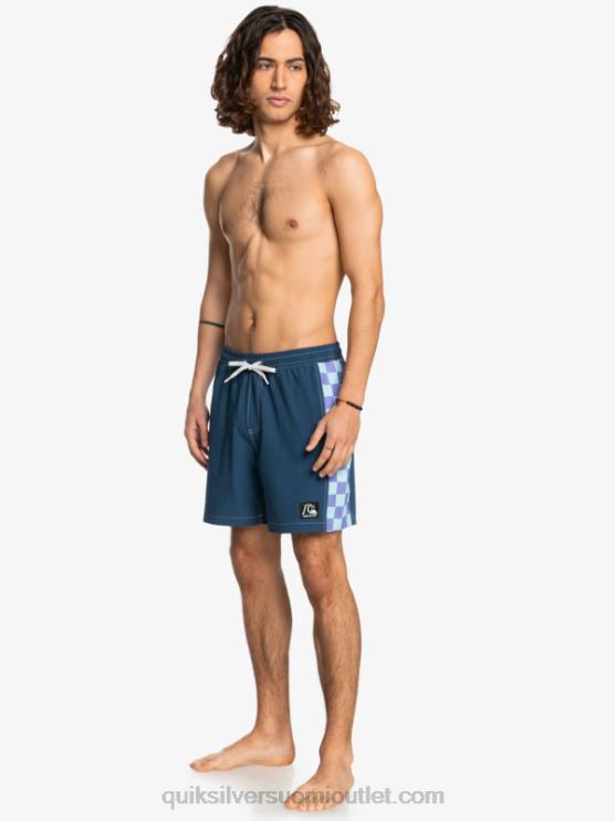 Quiksilver D6JJ1676 miehet merkki sininen hamppustretch alkuperäinen kaari 17 volleya