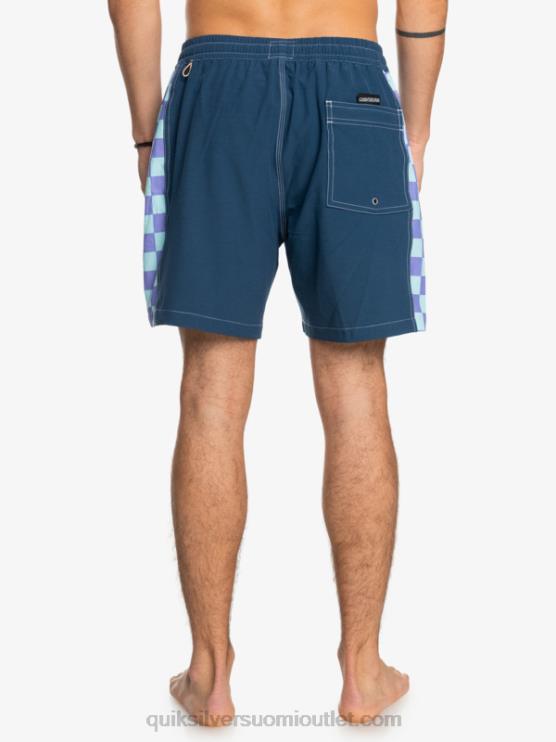 Quiksilver D6JJ1676 miehet merkki sininen hamppustretch alkuperäinen kaari 17 volleya