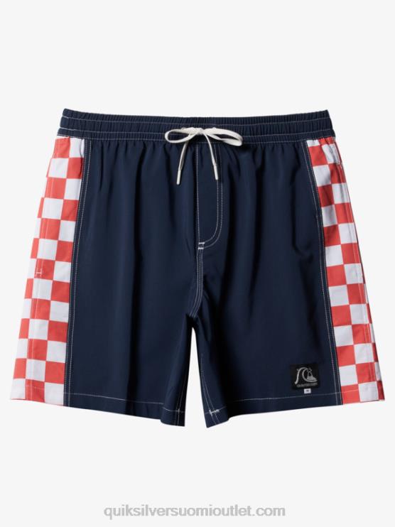 Quiksilver D6JJ1678 miehet laivasto bleiseri hamppustretch alkuperäinen kaari 17 volleya
