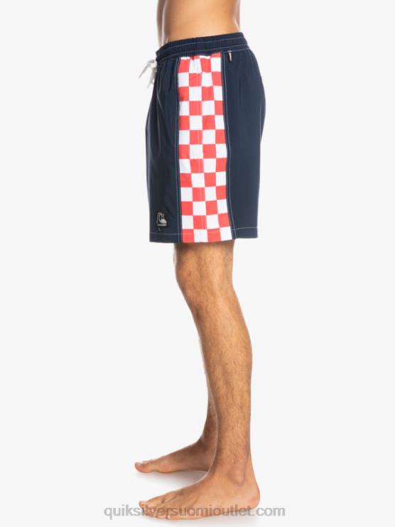 Quiksilver D6JJ1678 miehet laivasto bleiseri hamppustretch alkuperäinen kaari 17 volleya