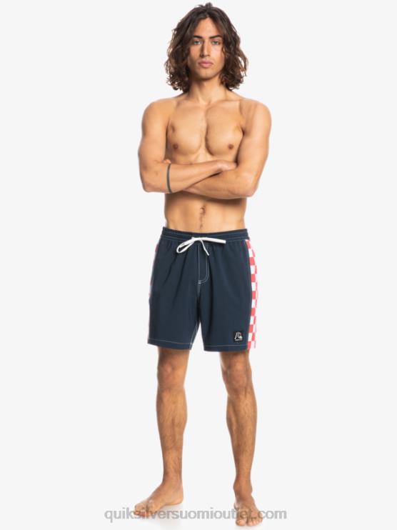 Quiksilver D6JJ1678 miehet laivasto bleiseri hamppustretch alkuperäinen kaari 17 volleya