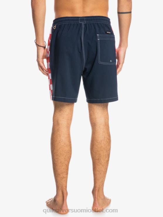 Quiksilver D6JJ1678 miehet laivasto bleiseri hamppustretch alkuperäinen kaari 17 volleya