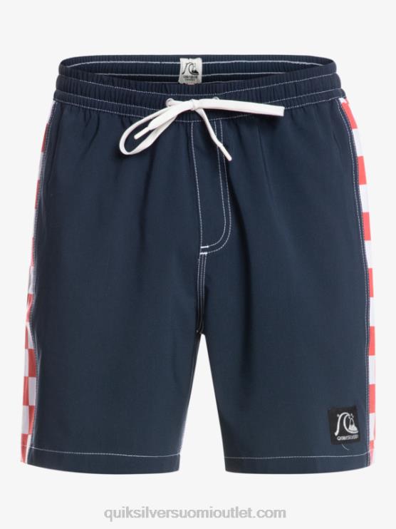 Quiksilver D6JJ1678 miehet laivasto bleiseri hamppustretch alkuperäinen kaari 17 volleya