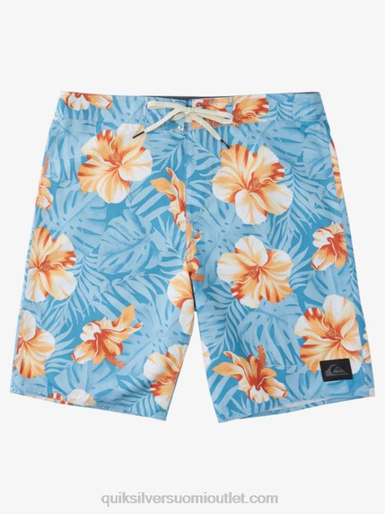 Quiksilver D6JJ1684 miehet satamakaupunki d kukka arjen klassiset kukkaiset 20 boardshortsit