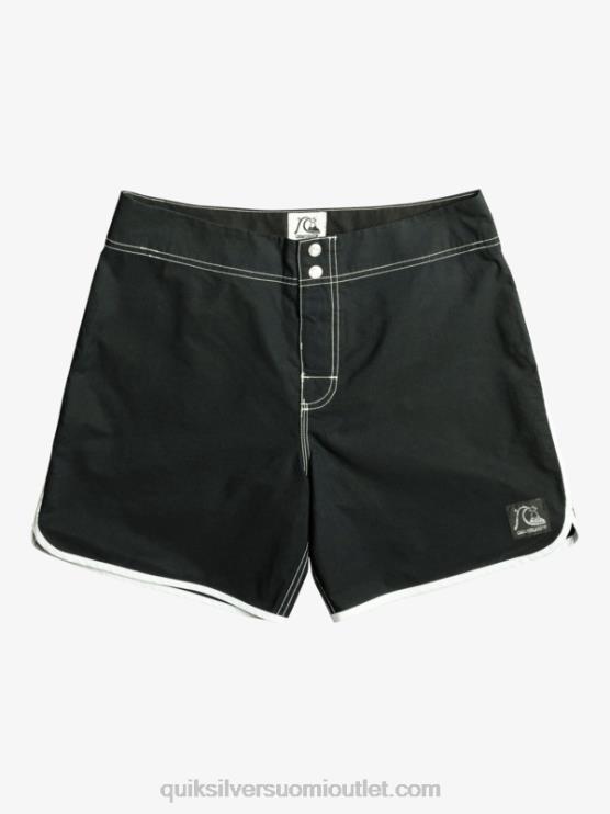 Quiksilver D6JJ168 miehet musta alkuperäiset kampasimpukkasnap 16 boardshortsit
