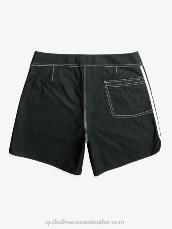 Quiksilver D6JJ168 miehet musta alkuperäiset kampasimpukkasnap 16 boardshortsit