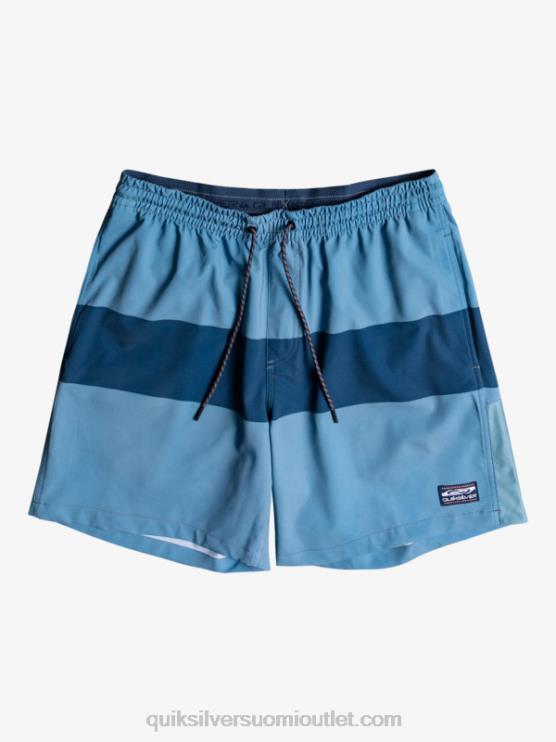 Quiksilver D6JJ1690 miehet maakunnan sininen omni training 17 stretch shortsit