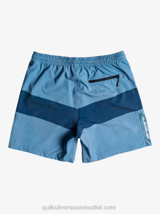 Quiksilver D6JJ1690 miehet maakunnan sininen omni training 17 stretch shortsit