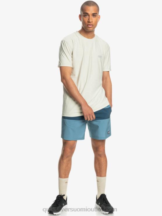 Quiksilver D6JJ1690 miehet maakunnan sininen omni training 17 stretch shortsit