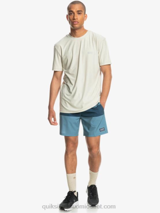 Quiksilver D6JJ1690 miehet maakunnan sininen omni training 17 stretch shortsit