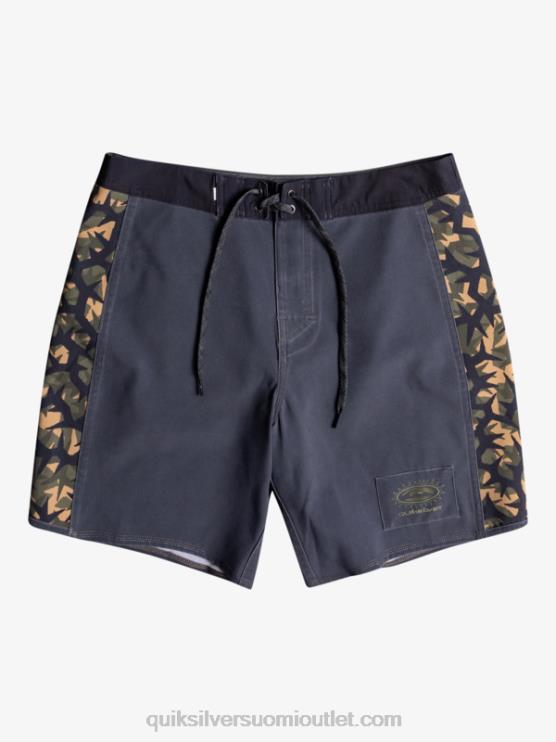 Quiksilver D6JJ1697 miehet musta surfsilk arch 18 boardshortsit