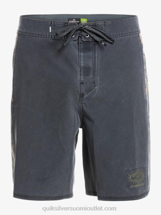 Quiksilver D6JJ1697 miehet musta surfsilk arch 18 boardshortsit