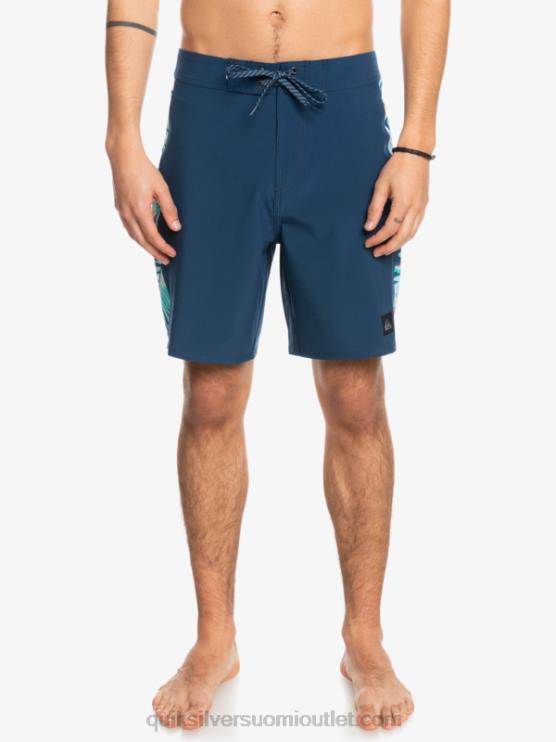 Quiksilver D6JJ1698 miehet merkki sininen surfsilk arch 18 boardshortsit