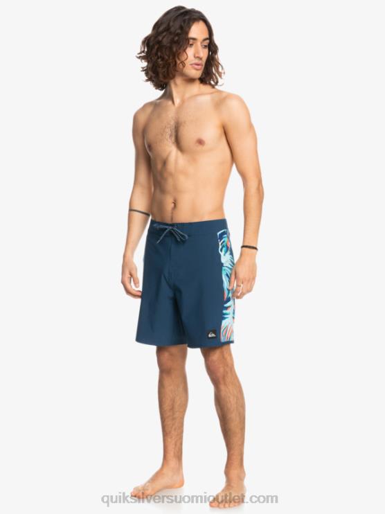 Quiksilver D6JJ1698 miehet merkki sininen surfsilk arch 18 boardshortsit
