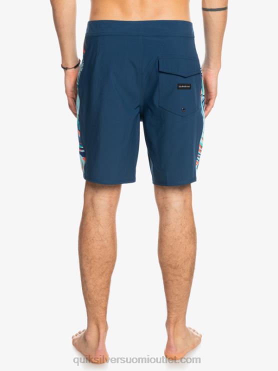 Quiksilver D6JJ1698 miehet merkki sininen surfsilk arch 18 boardshortsit