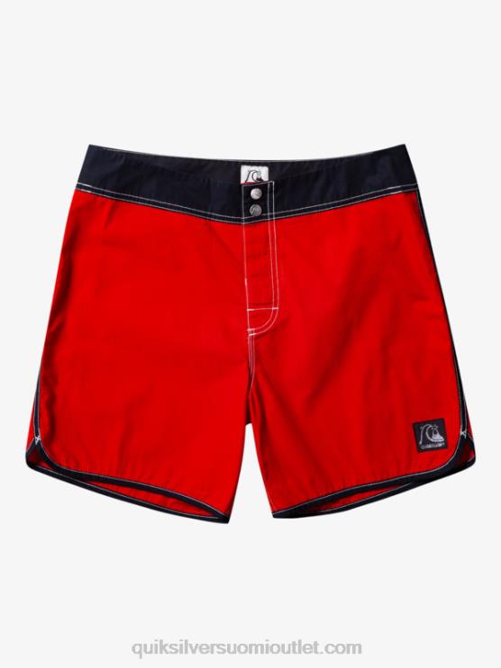 Quiksilver D6JJ169 miehet korkean riskin punainen alkuperäiset kampasimpukkasnap 16 boardshortsit