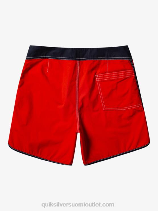 Quiksilver D6JJ169 miehet korkean riskin punainen alkuperäiset kampasimpukkasnap 16 boardshortsit