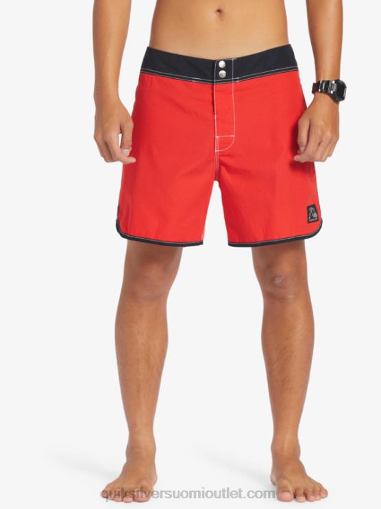 Quiksilver D6JJ169 miehet korkean riskin punainen alkuperäiset kampasimpukkasnap 16 boardshortsit