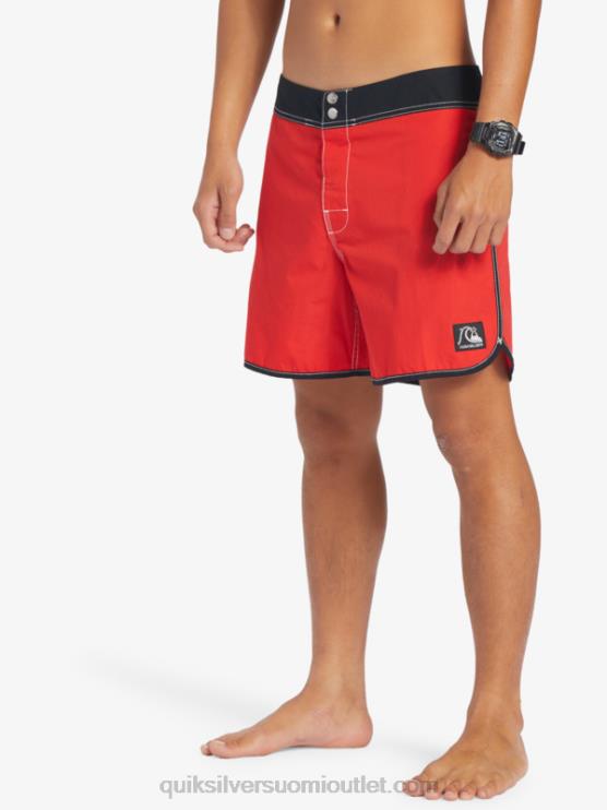 Quiksilver D6JJ169 miehet korkean riskin punainen alkuperäiset kampasimpukkasnap 16 boardshortsit