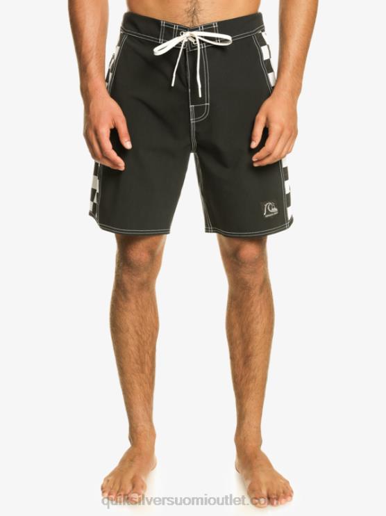 Quiksilver D6JJ171 miehet musta alkuperäiset arch 18 boardshortsit