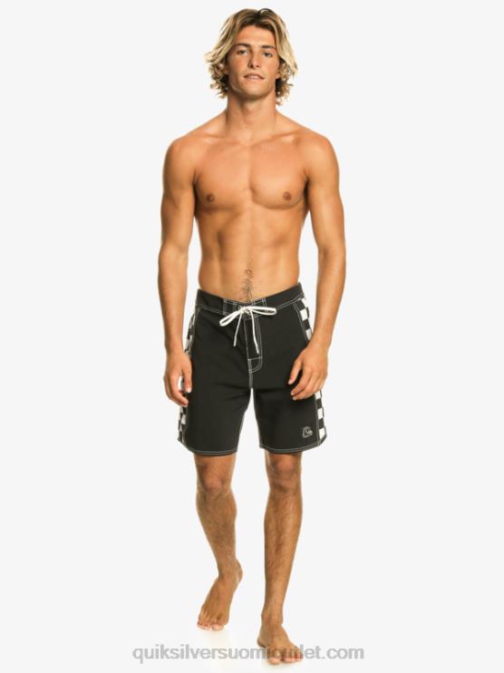 Quiksilver D6JJ171 miehet musta alkuperäiset arch 18 boardshortsit