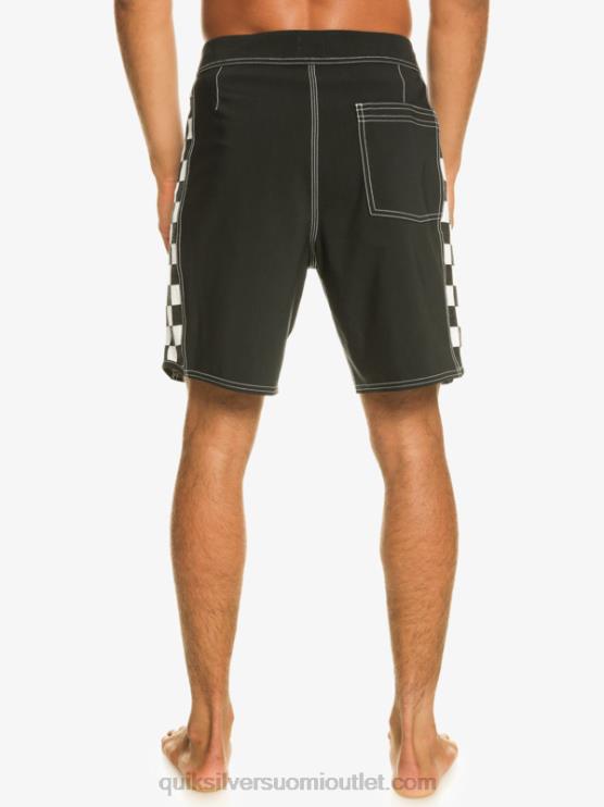 Quiksilver D6JJ171 miehet musta alkuperäiset arch 18 boardshortsit