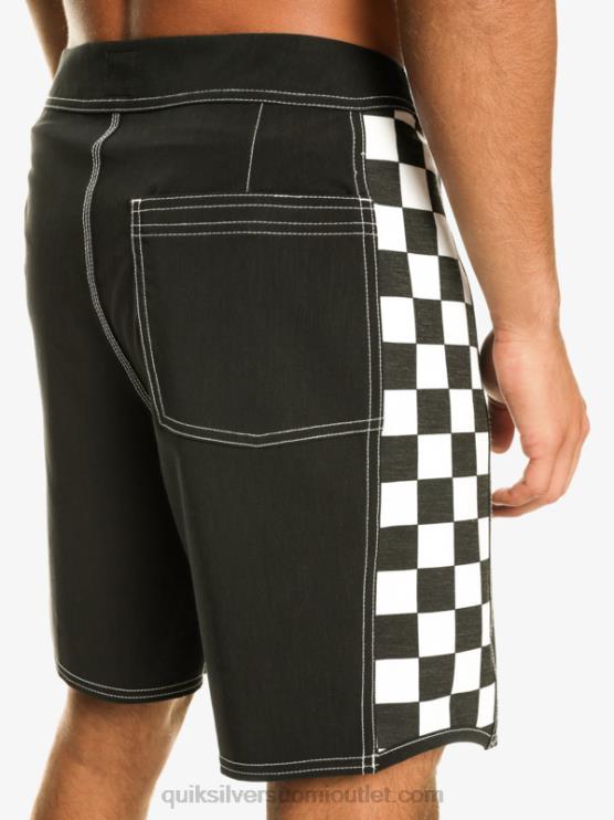 Quiksilver D6JJ171 miehet musta alkuperäiset arch 18 boardshortsit