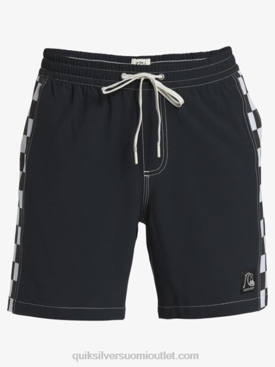Quiksilver D6JJ171 miehet musta alkuperäiset arch 18 boardshortsit