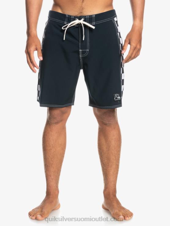 Quiksilver D6JJ1730 miehet musta alkuperäiset arch 18 boardshortsit