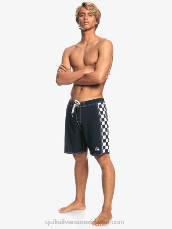 Quiksilver D6JJ1730 miehet musta alkuperäiset arch 18 boardshortsit