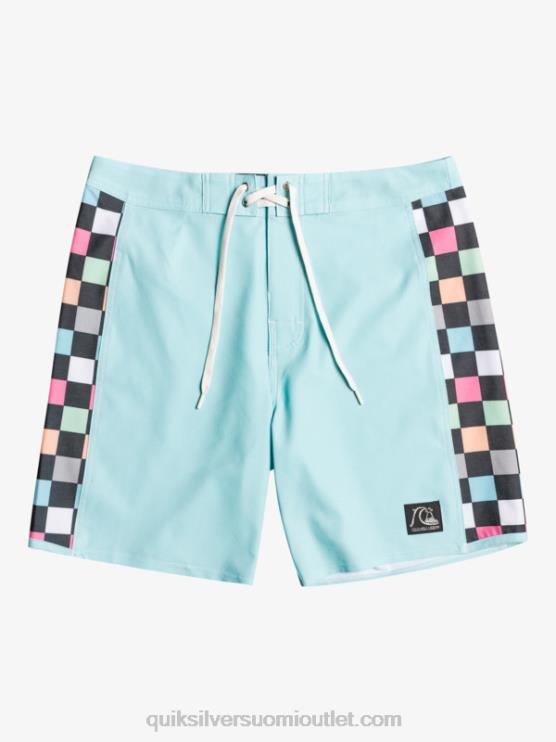 Quiksilver D6JJ1731 miehet enkelin sininen alkuperäiset arch 18 boardshortsit