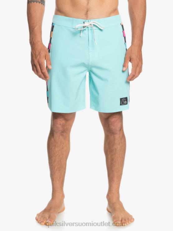 Quiksilver D6JJ1731 miehet enkelin sininen alkuperäiset arch 18 boardshortsit