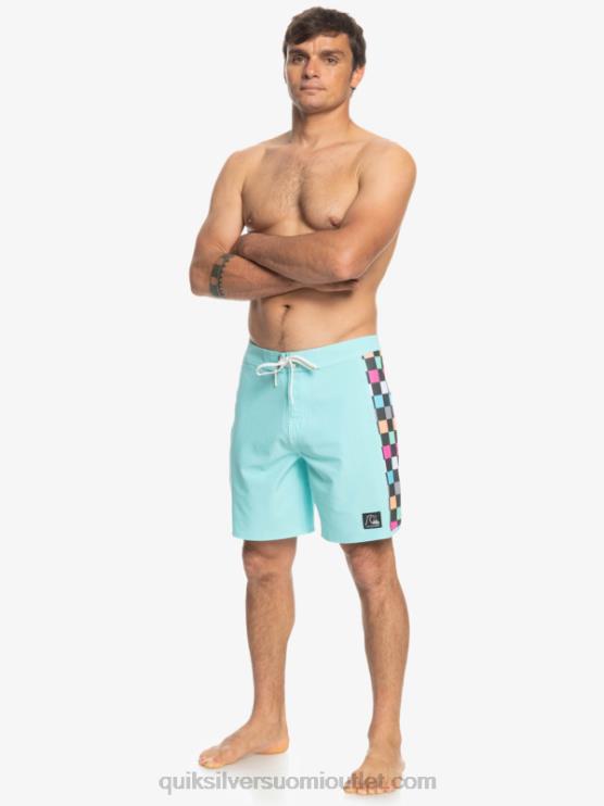 Quiksilver D6JJ1731 miehet enkelin sininen alkuperäiset arch 18 boardshortsit