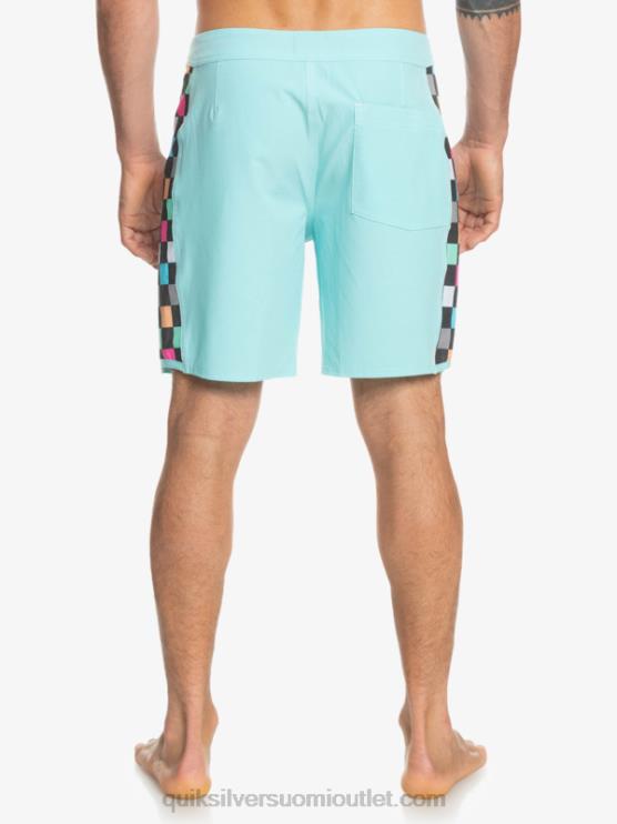 Quiksilver D6JJ1731 miehet enkelin sininen alkuperäiset arch 18 boardshortsit