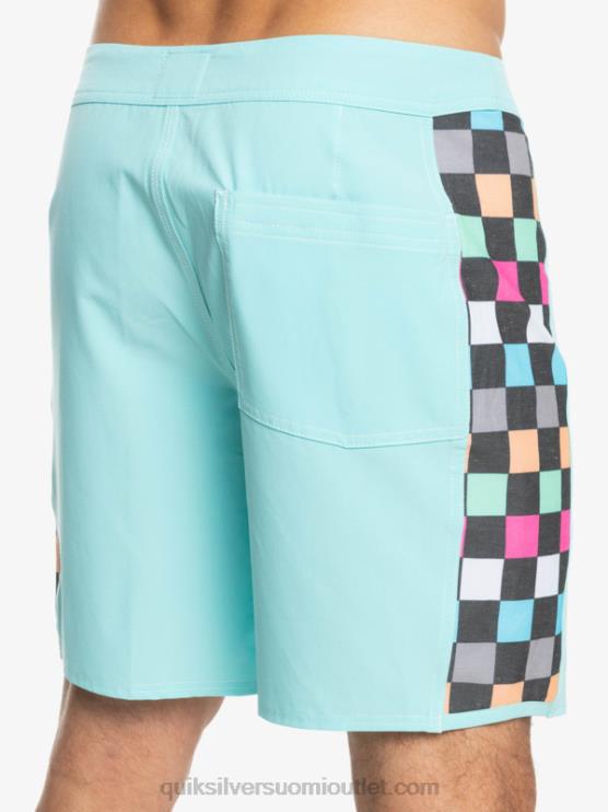 Quiksilver D6JJ1731 miehet enkelin sininen alkuperäiset arch 18 boardshortsit