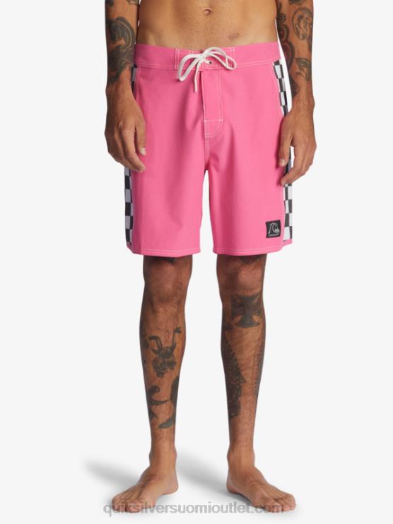 Quiksilver D6JJ1732 miehet räikeä pinkki alkuperäiset arch 18 boardshortsit