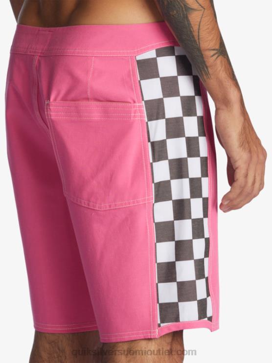 Quiksilver D6JJ1732 miehet räikeä pinkki alkuperäiset arch 18 boardshortsit