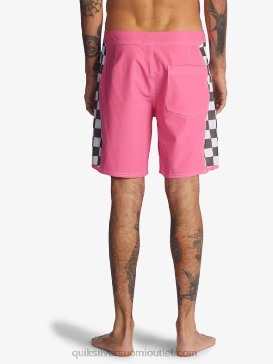 Quiksilver D6JJ1732 miehet räikeä pinkki alkuperäiset arch 18 boardshortsit