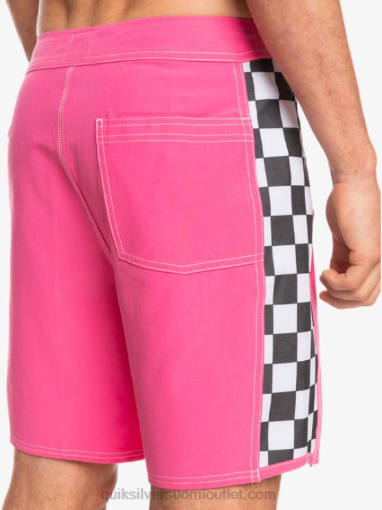 Quiksilver D6JJ1732 miehet räikeä pinkki alkuperäiset arch 18 boardshortsit