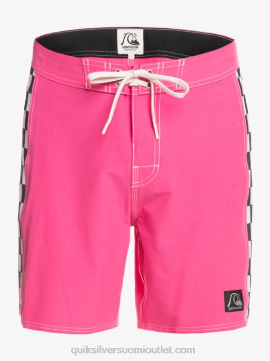 Quiksilver D6JJ1732 miehet räikeä pinkki alkuperäiset arch 18 boardshortsit