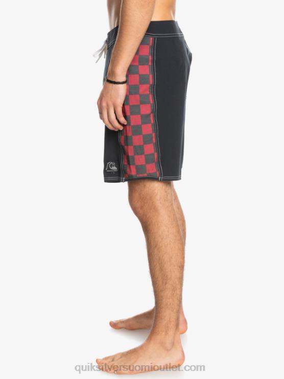 Quiksilver D6JJ1734 miehet rubiiniviini alkuperäiset arch 18 boardshortsit