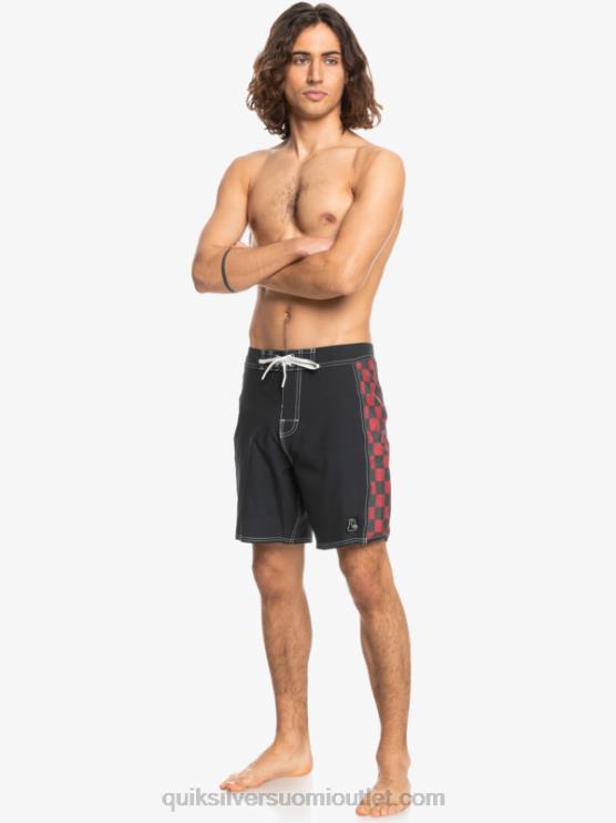 Quiksilver D6JJ1734 miehet rubiiniviini alkuperäiset arch 18 boardshortsit