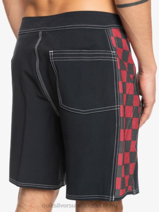 Quiksilver D6JJ1734 miehet rubiiniviini alkuperäiset arch 18 boardshortsit
